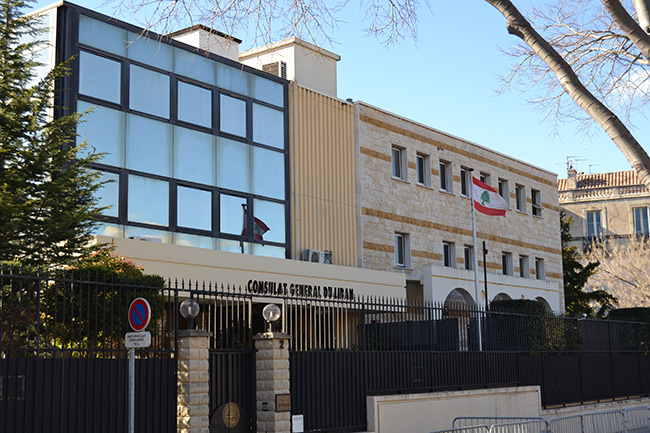Le Consulat Général du Liban à Marseille